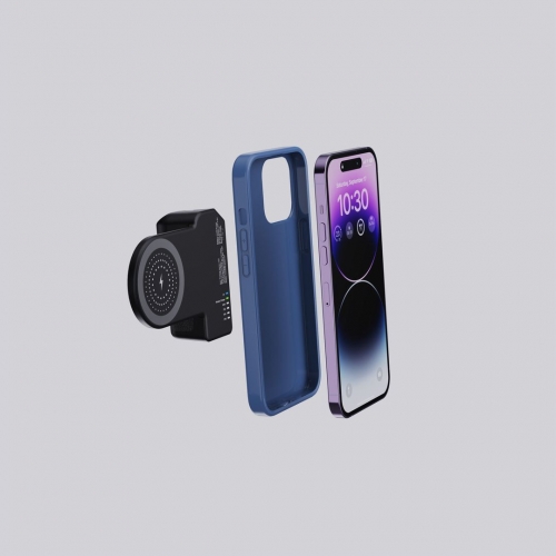 Wireless power bank with camera